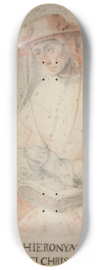Federico Zuccaro - Saint Jerome 8.25 inch art skate deck