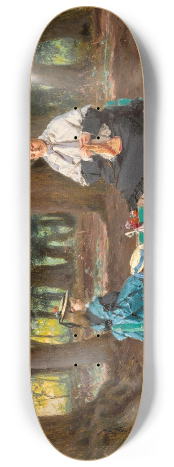 Fedor Andreevich Bronnikov - Afternoonin the Park 8.25 inch art skate deck
