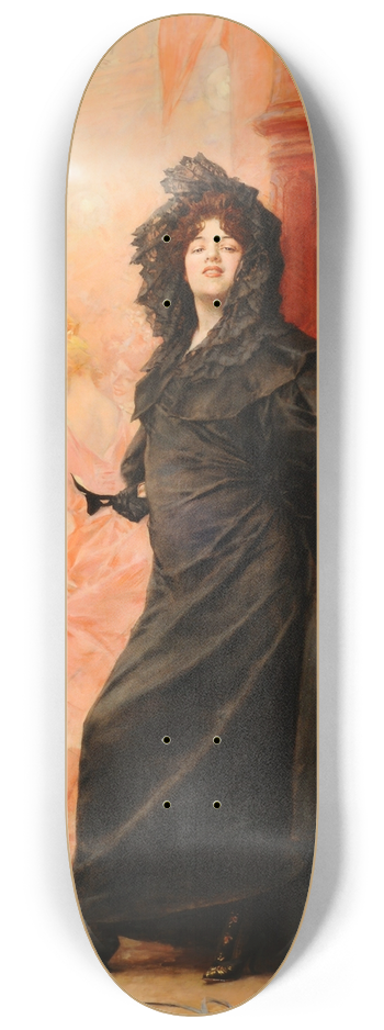 Frederik Hendrik Kaemmerer - Masquerade 8.25 inch art skate deck