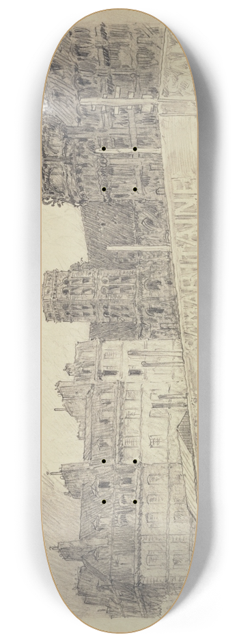 Ferdinand Boberg - Agrandissement de la Samaritaine 8.25 inch art skate deck