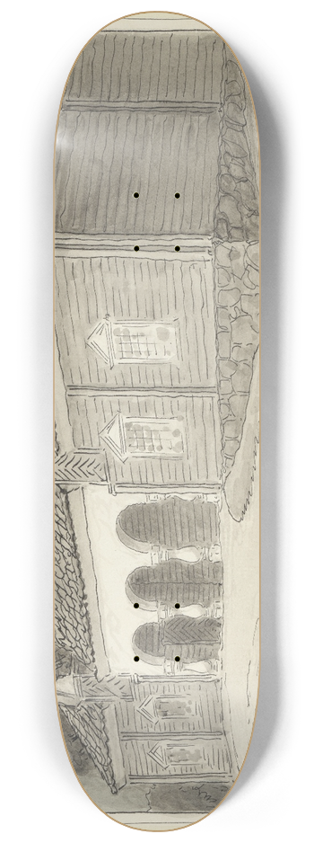 Ferdinand Boberg - Djul 8.25 inch art skate deck