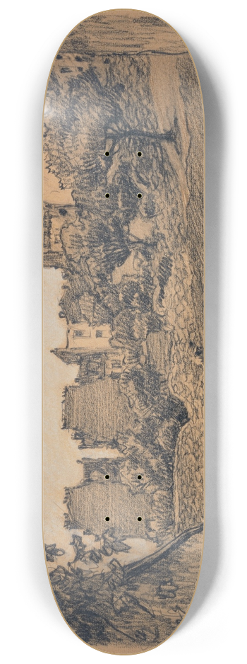 Ferdinand Boberg - Terrains vagues  Montmartre 8.25 inch art skate deck