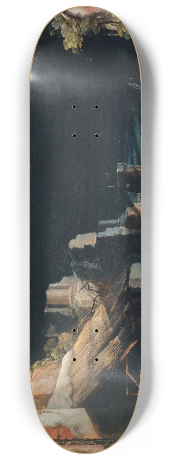 Frederik Van Valckenborch - The Adoration of the Shepherds 8.25 inch art skate deck