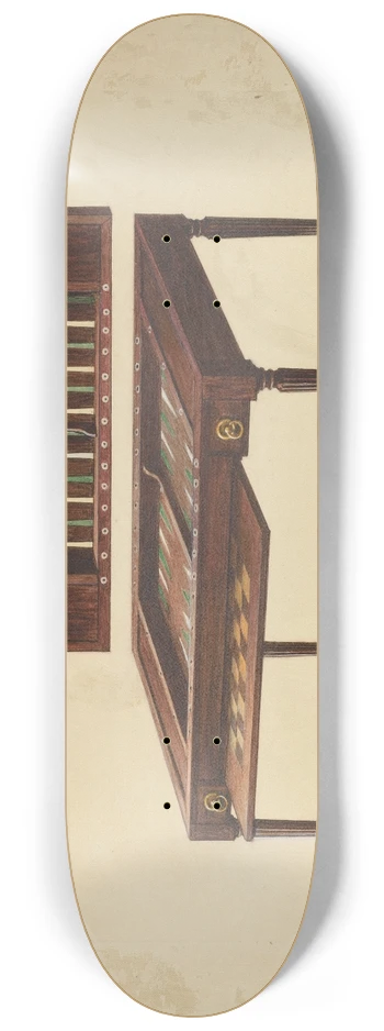 Ferdinand Cartier - Gaming Table 8.25 inch art skate deck