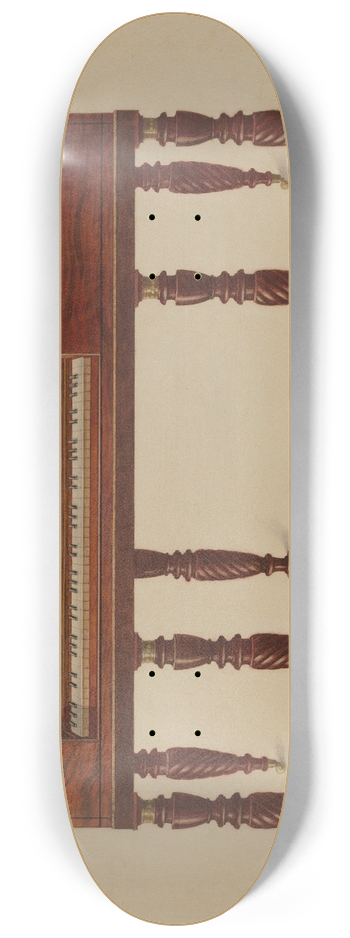 Ferdinand Cartier - Piano Forte 8.25 inch art skate deck