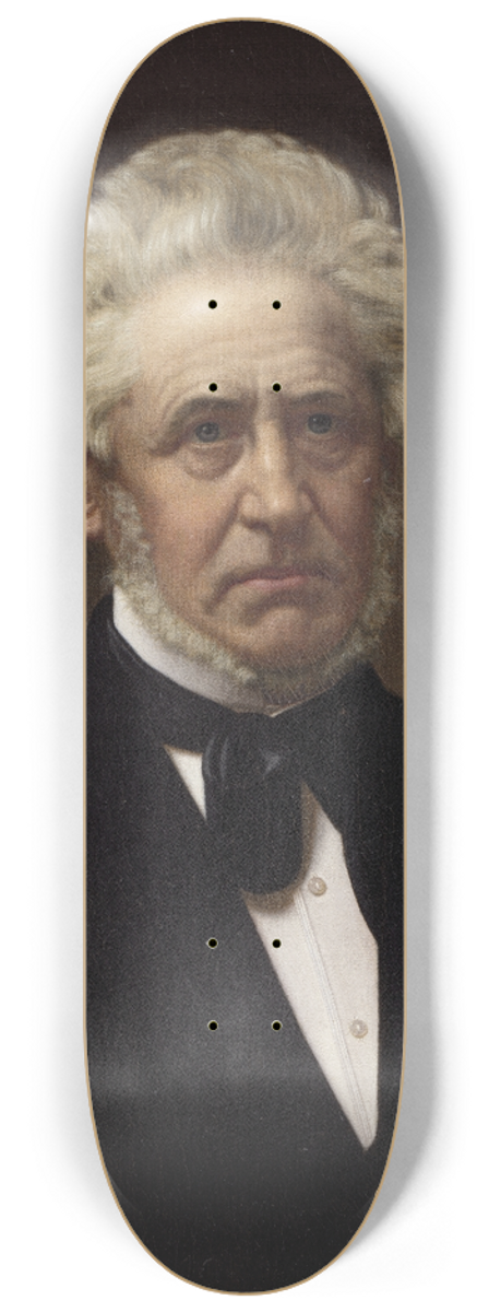 Frederik Vermehren - Portrait of Alfred Hage 8.25 inch art skate deck