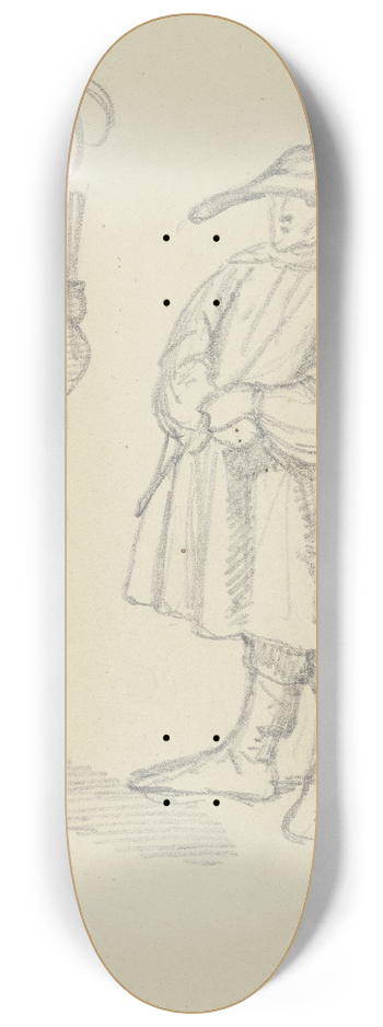 Ferdinand Fellner - A hunter and a carter 8.25 inch art skate deck