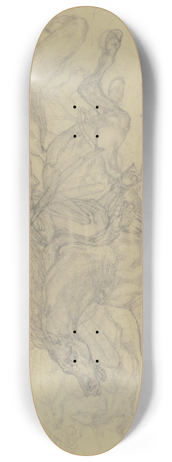 Ferdinand Fellner - The wild hunt 8.25 inch art skate deck