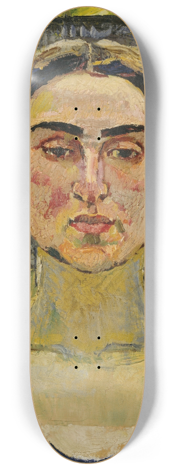 Ferdinand Hodler - Bildnis Letizia Raviola 8.25 inch art skate deck