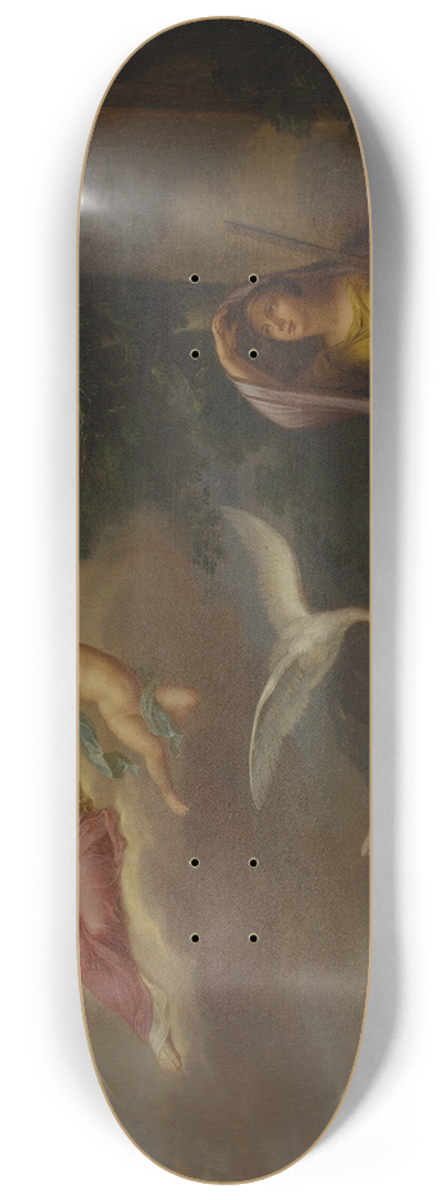 Fredric Westin - Allegory of the arrival of Crown Princess Josefina in Sweden 8.25 inch art skate deck