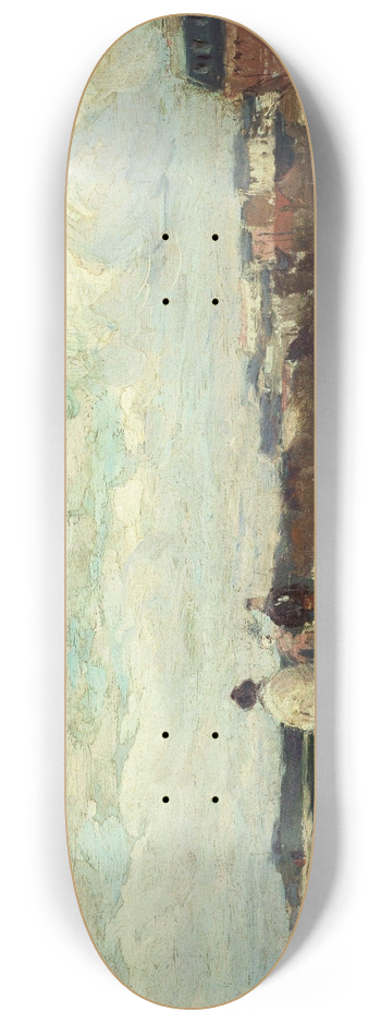 Ferdinand Marks - Les Fortifications, boulevard Berthier 8.25 inch art skate deck