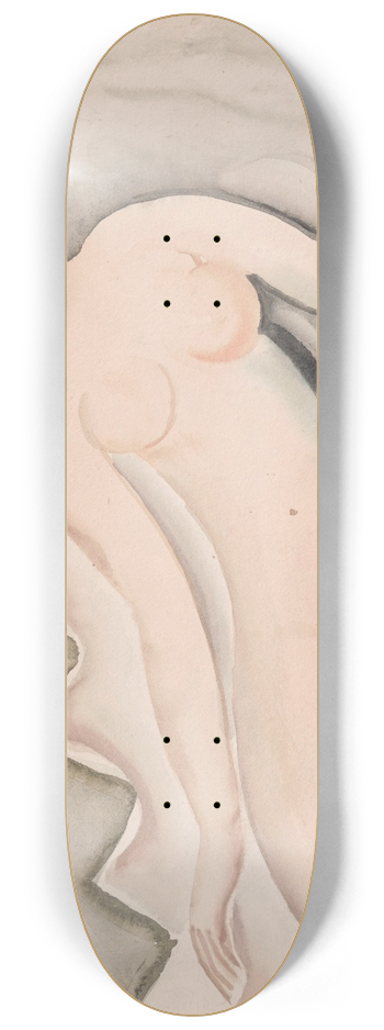 Ferdinand Schirren - Lying Nude 8.25 inch art skate deck