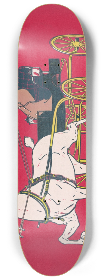 Fred Tolman - A blue ribbon winner 8.25 inch art skate deck