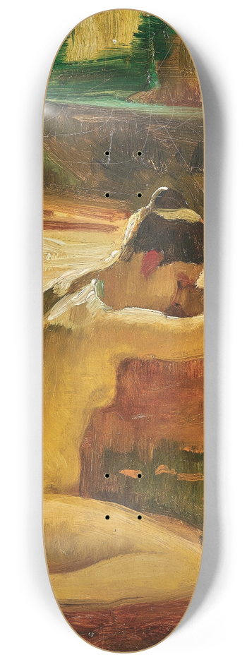 Ferencz Eisenhut - An odalisque 8.25 inch art skate deck