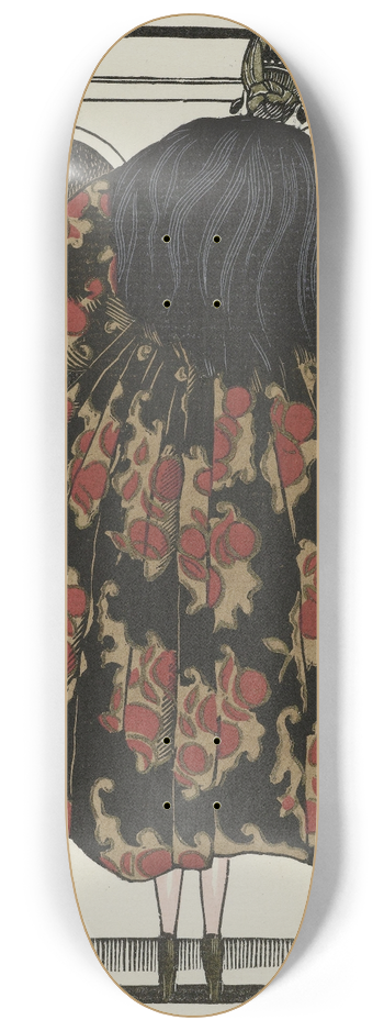 Fernand Simon - Le plaisir a la mode ; Manteau du soir, en tissu de Bianchini 8.25 inch art skate deck