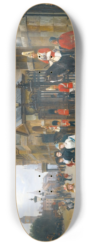 Filippo Baratti - Horse Guards, Whitehall 8.25 inch art skate deck