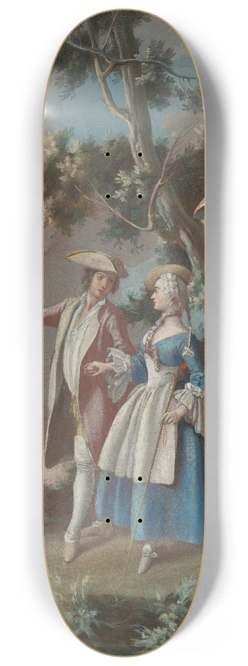 Filippo Falciatore - Ftes Galante 8.25 inch art skate deck