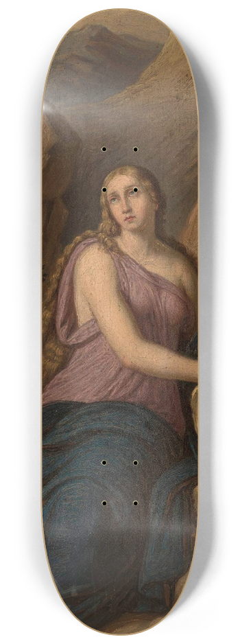 Aleksander Lesser - St. Mary Magdalene 8.25 inch art skate deck