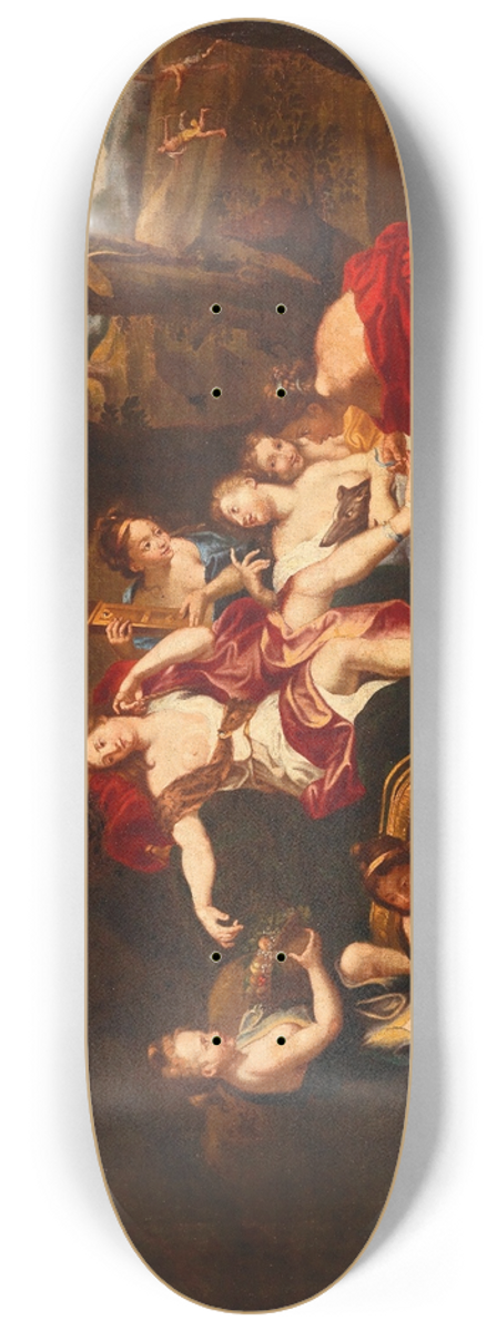 French School - Diana and her Nymphs 8.25 inch art skate deck