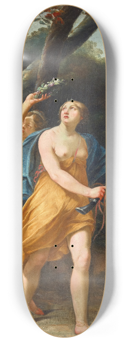French School - Diana and Nymphs 8.25 inch art skate deck