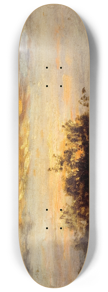 Flix Ziem - Coucher de soleil 8.25 inch art skate deck