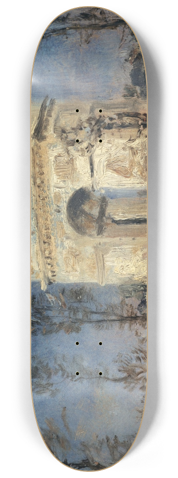 Flix Ziem - LArc de Triomphe de lEtoile, 8me arrondissement. 8.25 inch art skate deck