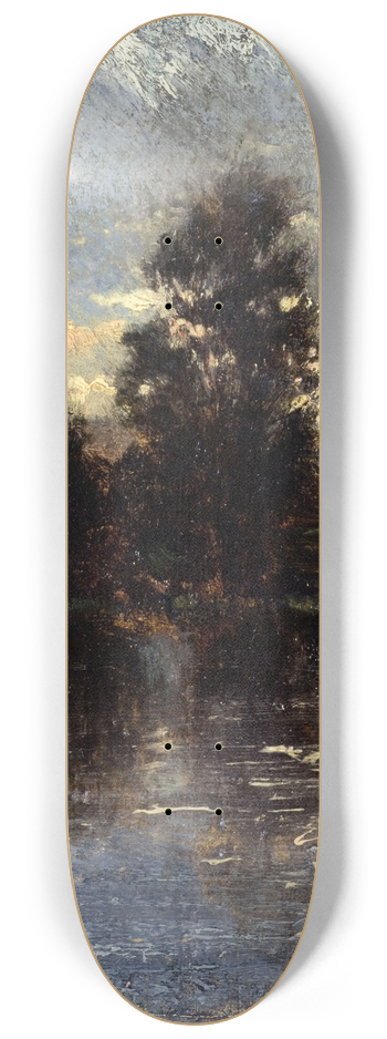 Flix Ziem - La Seine 8.25 inch art skate deck