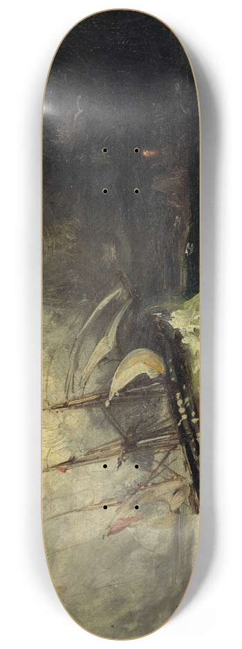 Flix Ziem - La Tempte 8.25 inch art skate deck