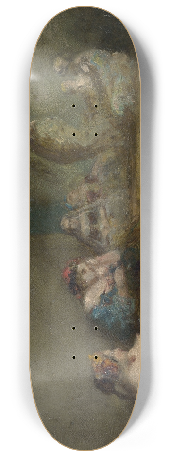 Flix Ziem - Le harem 8.25 inch art skate deck