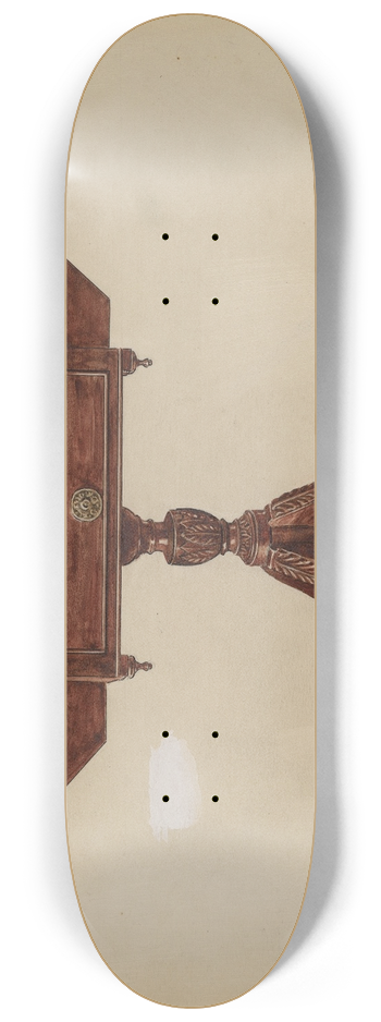 Florence Choate - Pembroke Table 8.25 inch art skate deck