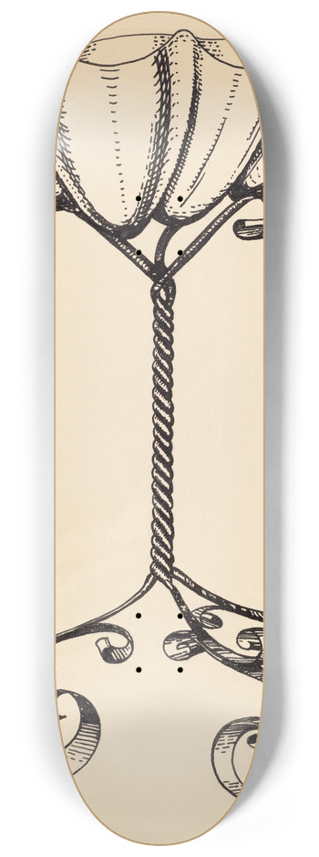 Florence Huston - Baptismal Font 8.25 inch art skate deck