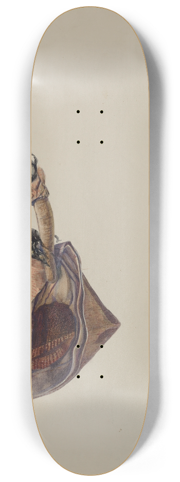 Florence Milto - Doll 8.25 inch art skate deck