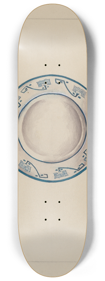 Florence Stevenson - Cup Plate 8.25 inch art skate deck