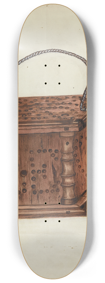 Florence Stevenson - Foot Warmer 8.25 inch art skate deck