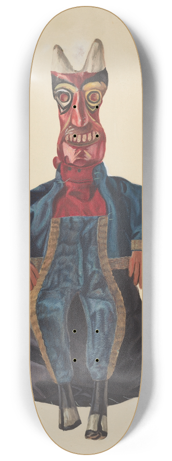 Florian Rokita - Old Nick, the Devil 8.25 inch art skate deck