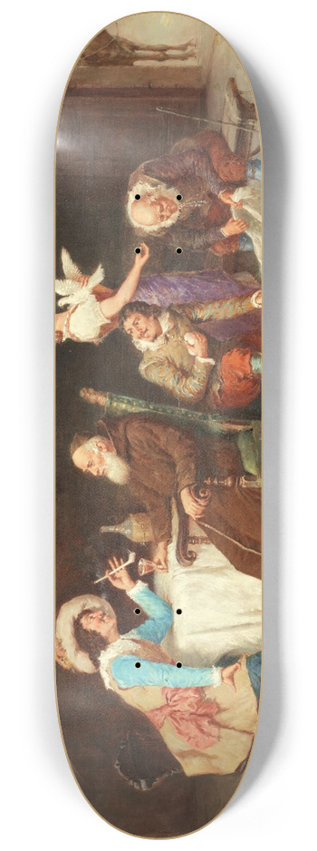 Francesco Bergamini - The Purloiners 8.25 inch art skate deck