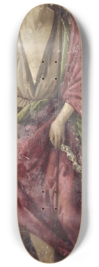 Francesco Botticini - John the Baptist 8.25 inch art skate deck