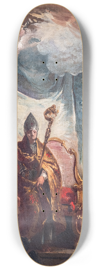 Francesco Fontebasso - Four Saints 8.25 inch art skate deck