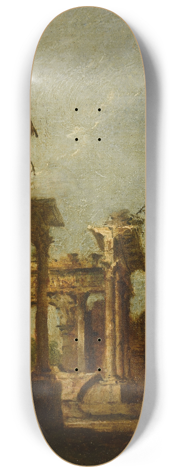 Francesco Guardi - Caprice 8.25 inch art skate deck
