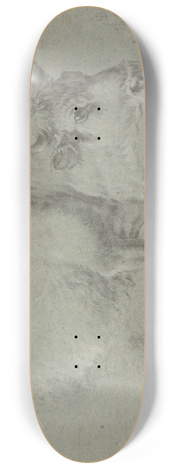Francesco Londonio - Cow to the left 8.25 inch art skate deck