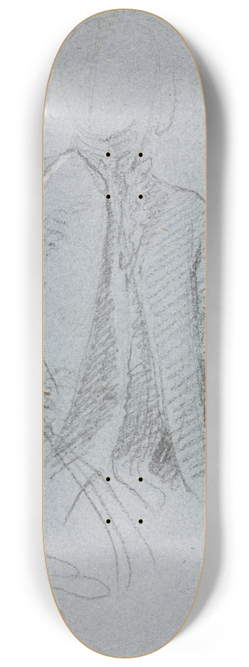 Francesco Lorenzi - Verona Sketchbook: Gentleman (page 54) 8.25 inch art skate deck