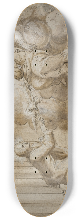 Francesco Maffei - Den ubesmittede undfangelse 8.25 inch art skate deck
