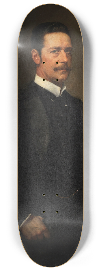 Friedrich August von Kaulbach - Maximilian von Heyl 8.25 inch art skate deck