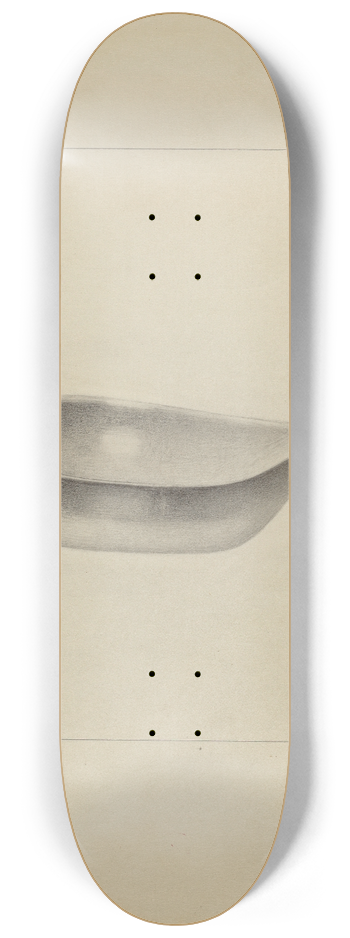 Francisco Alvarez - Silver Pap Boat 8.25 inch art skate deck