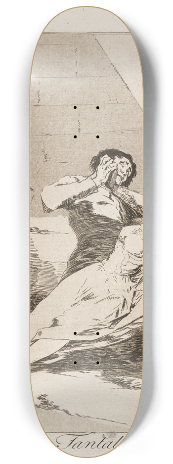 Francisco de Goya - Tantalo. (Tantalus.) 8.25 inch art skate deck