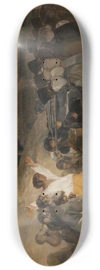 Francisco de Goya - The Third of May 1808 8.25 inch art skate deck