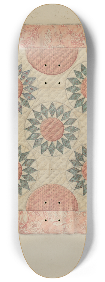 Francis Law Durand - Infants Quilt (Bed Covering) 8.25 inch art skate deck