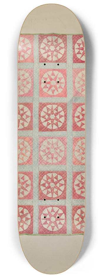 Francis Law Durand - Quilt 8.25 inch art skate deck