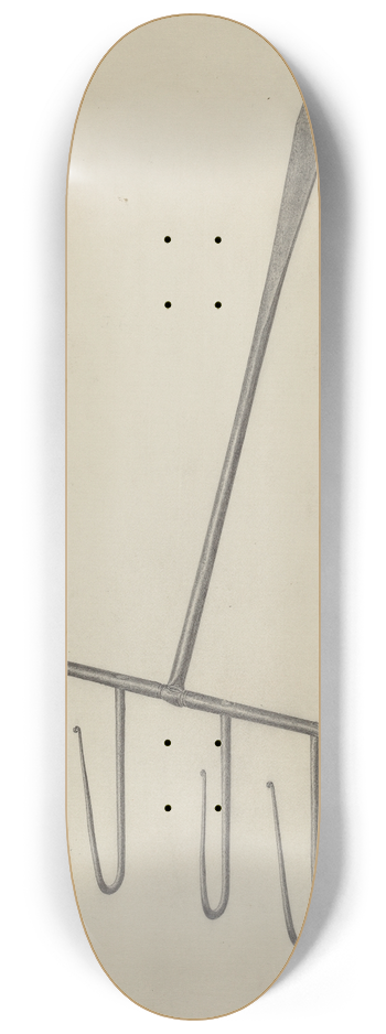 Francis Law Durand - Toast Rack 8.25 inch art skate deck