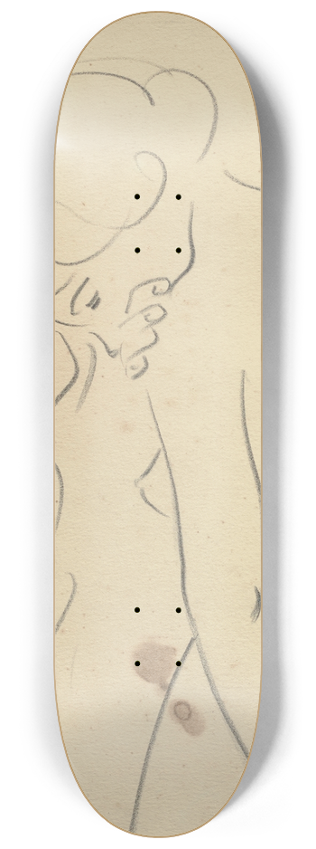 Francis Picabia - Sans titre 8.25 inch art skate deck